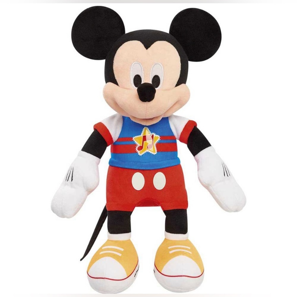 Mickey Mouse Singing Fun Plush Disney Junior Light Up Mickey
